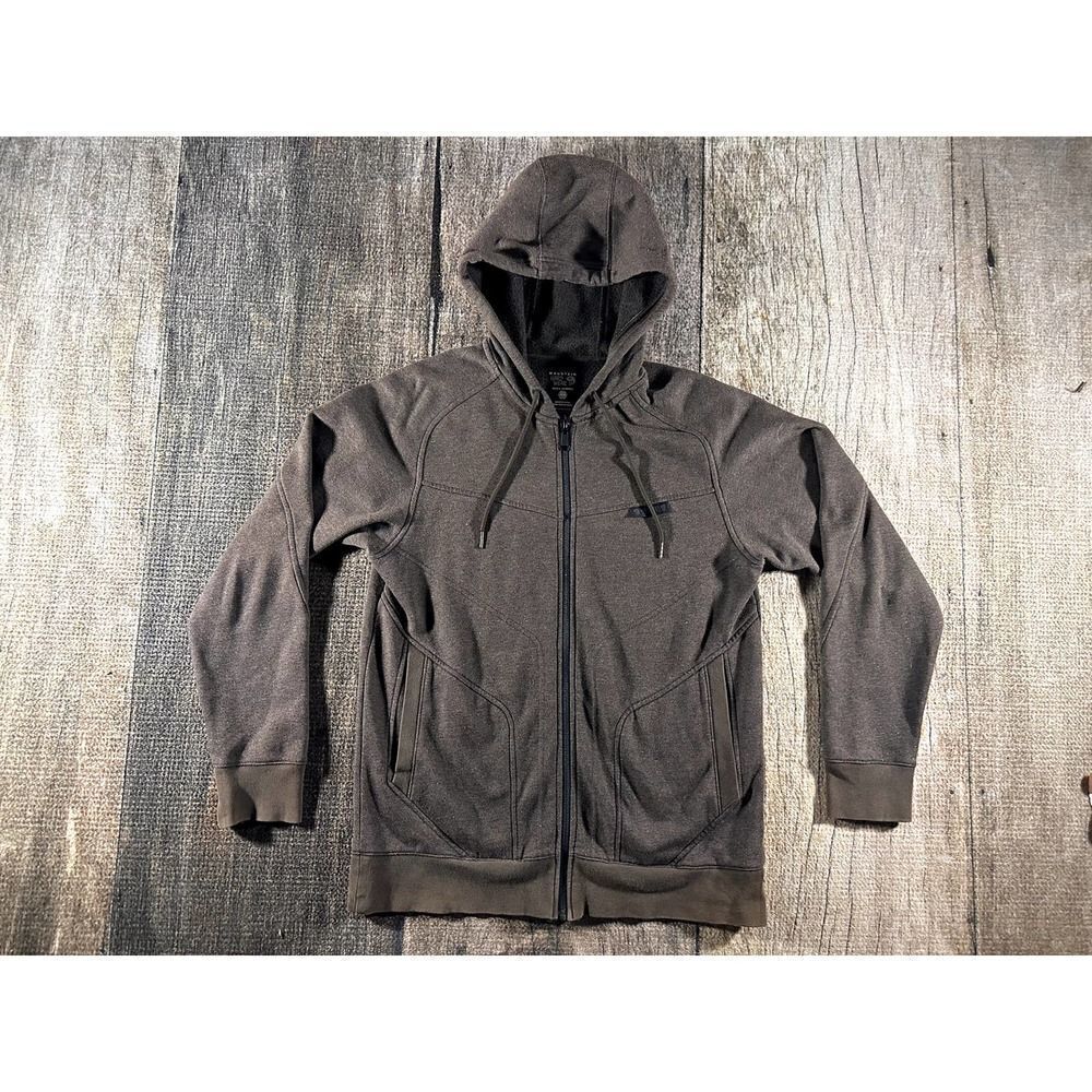 Mountain Hardwear Medium Full Zip Hoodie Solid Brown Jacket